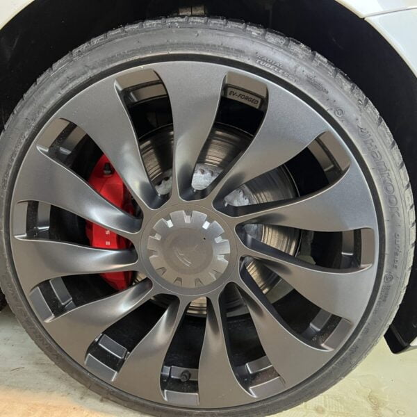 250820-03 ①PIRELLI POWERGY ラジアルタイヤ２本 20 Tesla Y PIRELLI POWERGY tire package 255/40/20 - EV-FORGED